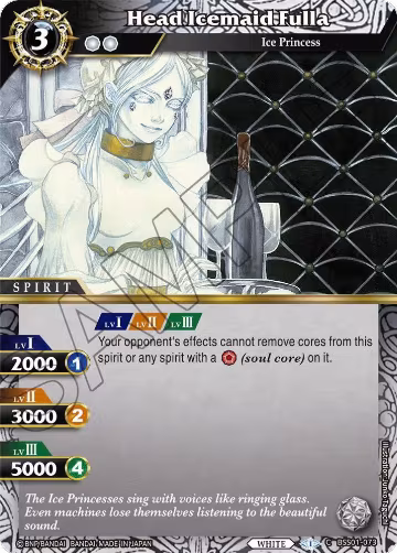Head Icemaid Fulla (BSS01-073), Dawn of History — Battle Spirits card price
