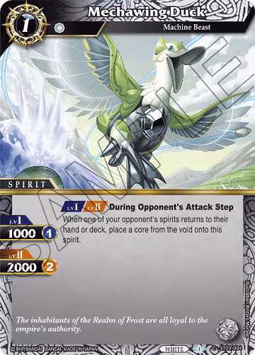 Mechawing Duck (ST03-004) — card price