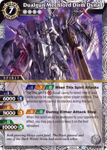 Dualgun Mechlord Dirm Dyna (BSS01-051), Dawn of History — Battle Spirits card price