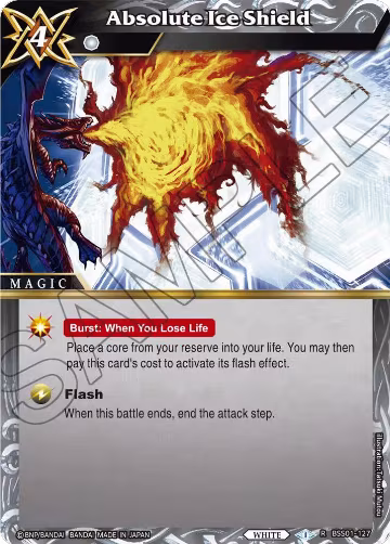 Absolute Ice Shield (BSS01-127), Dawn of History — Battle Spirits card price