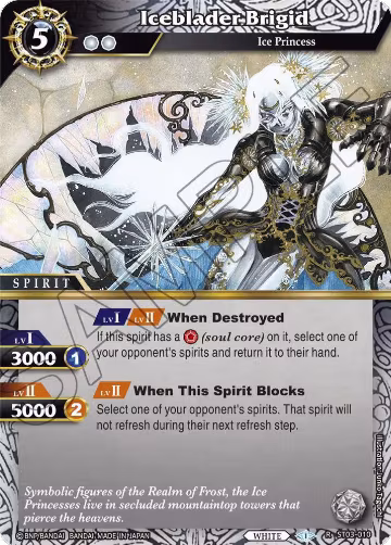 Iceblader Brigid (ST03-010), Starter Deck 03: Aegis of the Machine — Battle Spirits card price