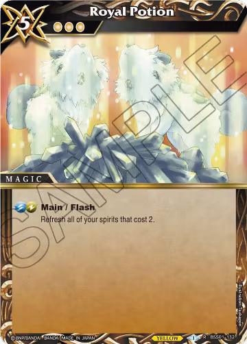 Royal Potion (BSS01-132), Dawn of History — Battle Spirits card price