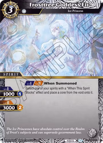 Frosttree Goddess Eir (ST03-011), Starter Deck 03: Aegis of the Machine — Battle Spirits card price