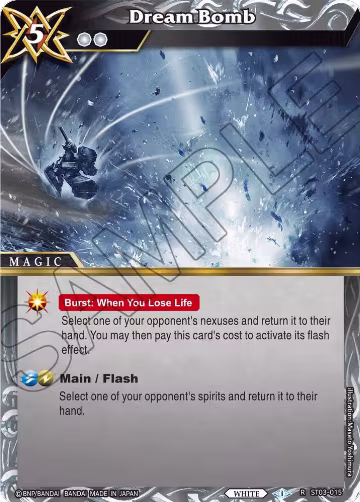 Dream Bomb (ST03-015), Starter Deck 03: Aegis of the Machine — Battle Spirits card price
