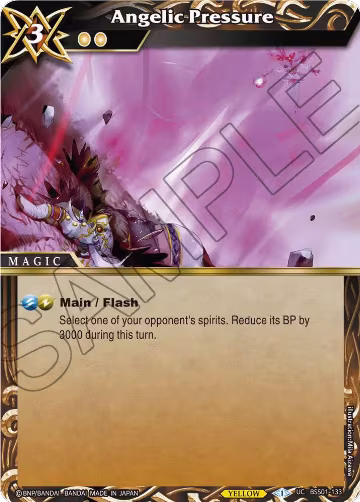 Angelic Pressure (BSS01-133), Dawn of History — Battle Spirits card price