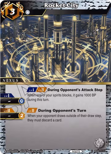Rocket City (BSS01-111), Dawn of History — Battle Spirits card price