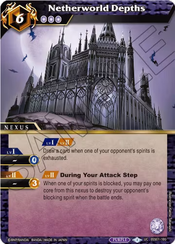 Netherworld Depths (BSS01-106), Dawn of History — Battle Spirits card price