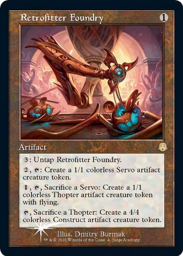 Retrofitter Foundry (4), Judge Promos — Magic card price