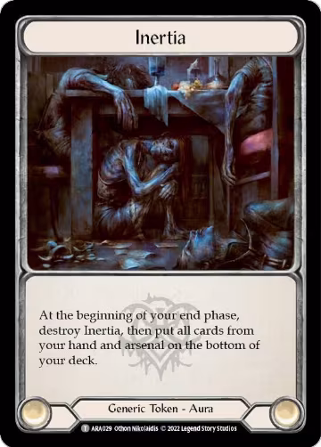 Inertia (ARA029), Blitz Deck: Outsiders - Arakni — Flesh & Blood card price