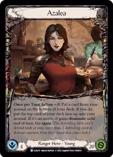 Azalea (AZL001), Blitz Deck: Outsiders - Azalea — Flesh & Blood card price