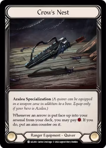 Crow's Nest (AZL003), Blitz Deck: Outsiders - Azalea — Flesh & Blood card price