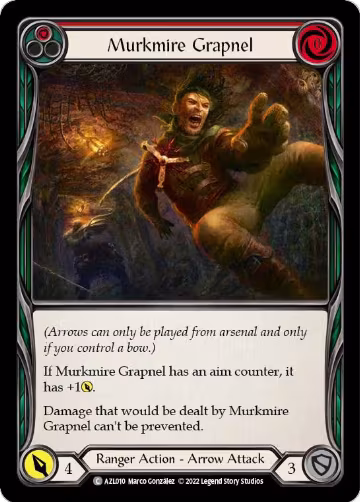 Murkmire Grapnel (Red) (AZL010), Blitz Deck: Outsiders - Azalea — Flesh & Blood card price