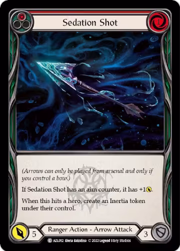 Sedation Shot (Red) (AZL012), Blitz Deck: Outsiders - Azalea — Flesh & Blood card price