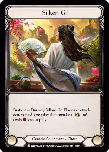 Silken Gi (BEN004), Blitz Deck: Outsiders - Benji — Flesh & Blood card price