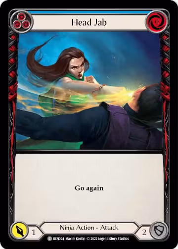 Head Jab (Blue) (BEN024) — card price