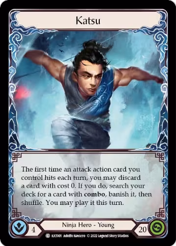 Katsu (KAT001), Blitz Deck: Outsiders - Katsu — Flesh & Blood card price