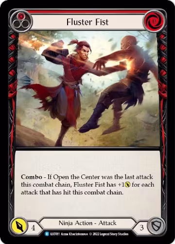 Fluster Fist (Red) (KAT011) — card price