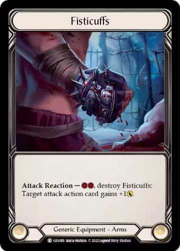 Fisticuffs (UZU005), Blitz Deck: Outsiders - Uzuri — Flesh & Blood card price