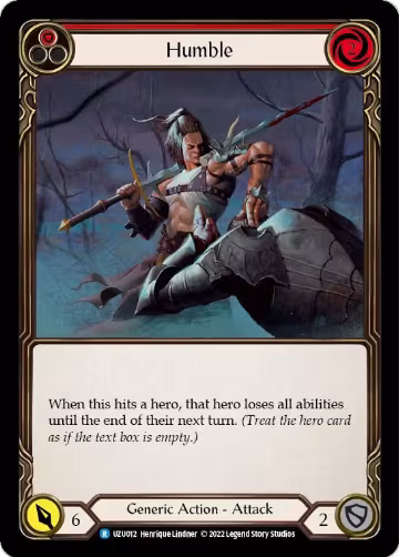 Humble (Red) (UZU012) — card price