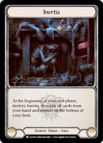 Inertia (UZU030), Blitz Deck: Outsiders - Uzuri — Flesh & Blood card price