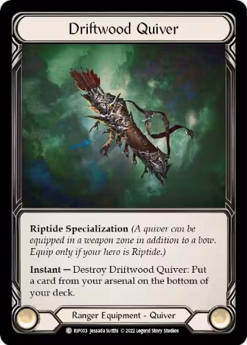 Driftwood Quiver (RIP003) — card price