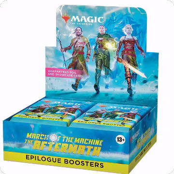 March of the Machine: The Aftermath - Epilogue Booster Display, March of the Machine: The Aftermath — Magic sealed product price