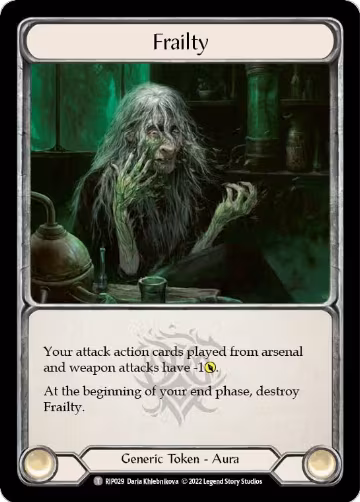 Frailty (RIP029) — card price