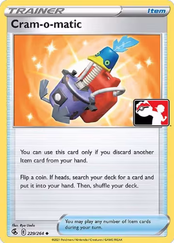 Cram-o-matic - 229/264 (229/264), Prize Pack Series Cards — Pokémon card price