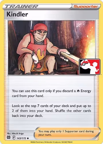 Kindler - 143/172 (143/172), Prize Pack Series Cards — Pokémon card price