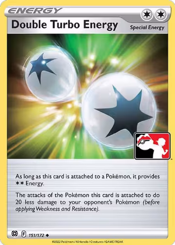 Double Turbo Energy - 151/172 (151/172), Prize Pack Series Cards — Pokémon card price