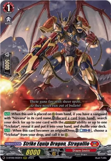 Strike Equip Dragon, Stragallio (D-BT09/002EN), D-BT09: Dragontree Invasion — Vanguard card price