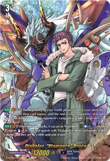 Diabolos, "Viamance" Bruce (DSR) (D-BT09/DSR01EN) — card price