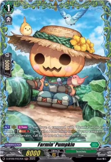 Farmin' Pumpkin (FR) (D-BT09/FR37EN), D-BT09: Dragontree Invasion — Vanguard card price