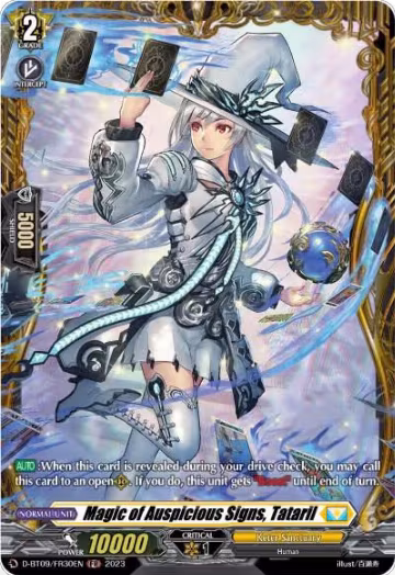Magic of Auspicious Signs, Tataril (FR) (D-BT09/FR30EN), D-BT09: Dragontree Invasion — Vanguard card price
