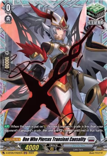 One Who Pierces Transient Causality (FR) (D-BT09/FR22EN), D-BT09: Dragontree Invasion — Vanguard card price