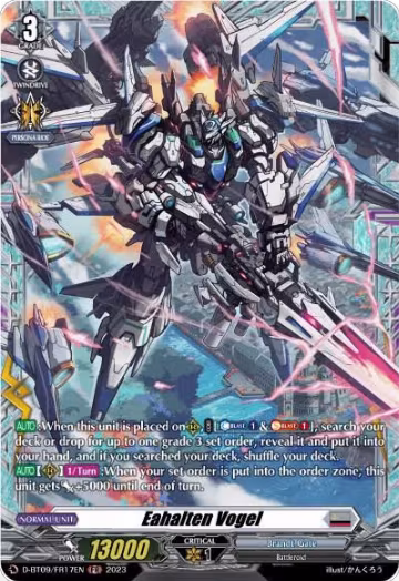 Eahalten Vogel (FR) (D-BT09/FR17EN), D-BT09: Dragontree Invasion — Vanguard card price