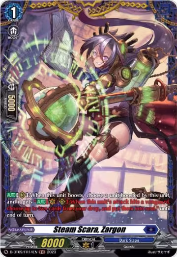 Steam Scara, Zargon (FR) (D-BT09/FR14EN), D-BT09: Dragontree Invasion — Vanguard card price
