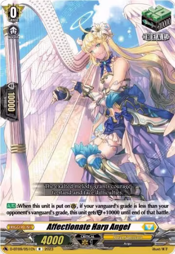 Affectionate Harp Angel (D-BT09/051EN), D-BT09: Dragontree Invasion — Vanguard card price