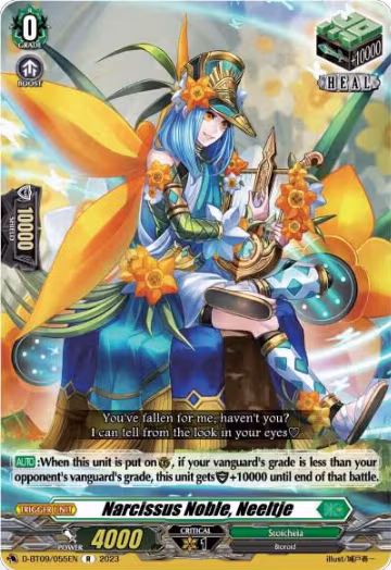 Narcissus Noble, Neeltje (D-BT09/055EN), D-BT09: Dragontree Invasion — Vanguard card price