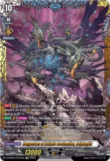 Dragontree of Ecliptic Decimation, Griphogila (FFR) (D-BT09/FFR16EN), D-BT09: Dragontree Invasion — Vanguard card price