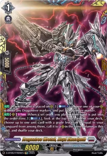 Dragontree Wretch, Lloyd Akzeriyuth (FFR) (D-BT09/FFR09EN), D-BT09: Dragontree Invasion — Vanguard card price