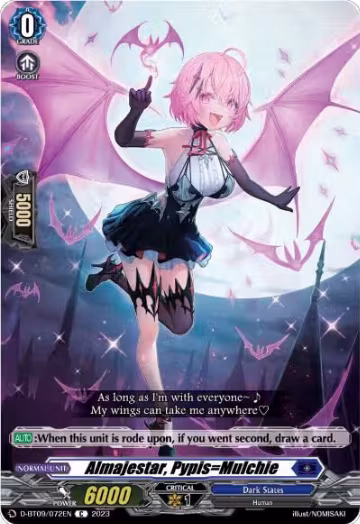 Almajestar, Pypis=Mulchie (D-BT09/072EN), D-BT09: Dragontree Invasion — Vanguard card price