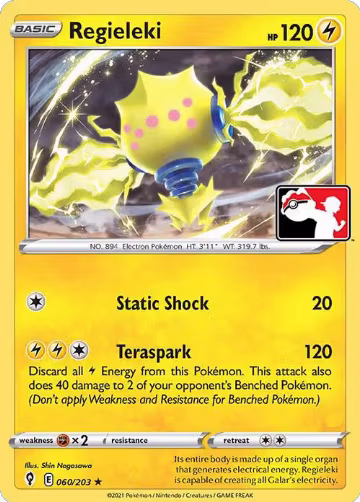 Regieleki - 060/203 (060/203), Prize Pack Series Cards — Pokémon card price