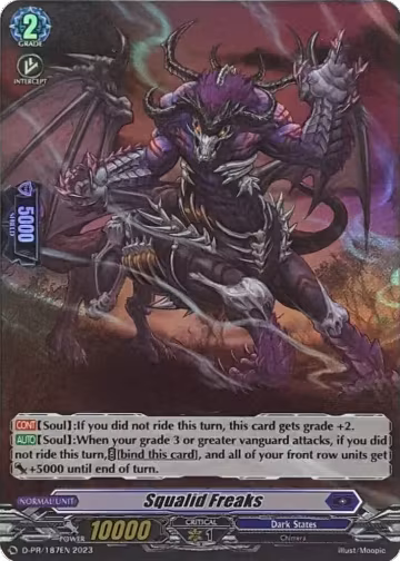 Squalid Freaks (Foil) (D-PR/187EN 2023), D Promo Cards — Vanguard card price