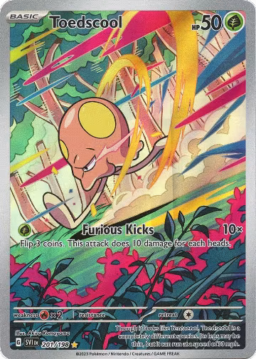 Toedscool - 201/198 (201/198), Scarlet & Violet Base Set — Pokémon card price