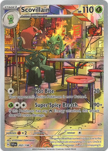 Scovillain - 202/198 (202/198), Scarlet & Violet Base Set — Pokémon card price