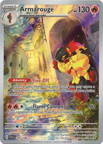 Armarouge - 203/198 (203/198), Scarlet & Violet Base Set — Pokémon card price