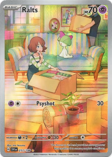 Ralts - 211/198 (211/198), Scarlet & Violet Base Set — Pokémon card price