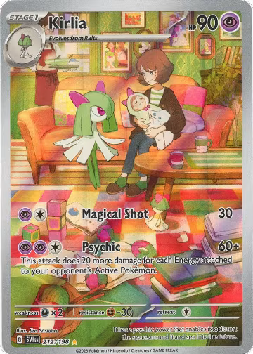 Kirlia - 212/198 (212/198), Scarlet & Violet Base Set — Pokémon card price