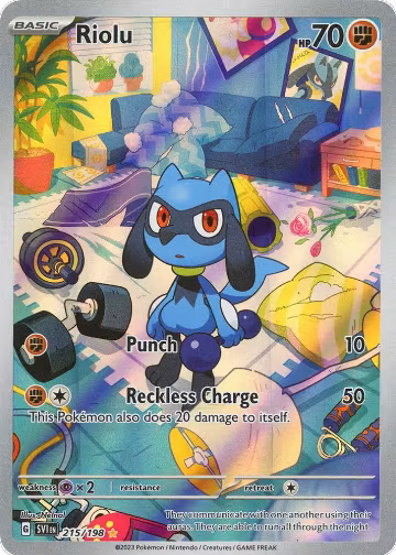 Riolu - 215/198 (215/198), Scarlet & Violet Base Set — Pokémon card price